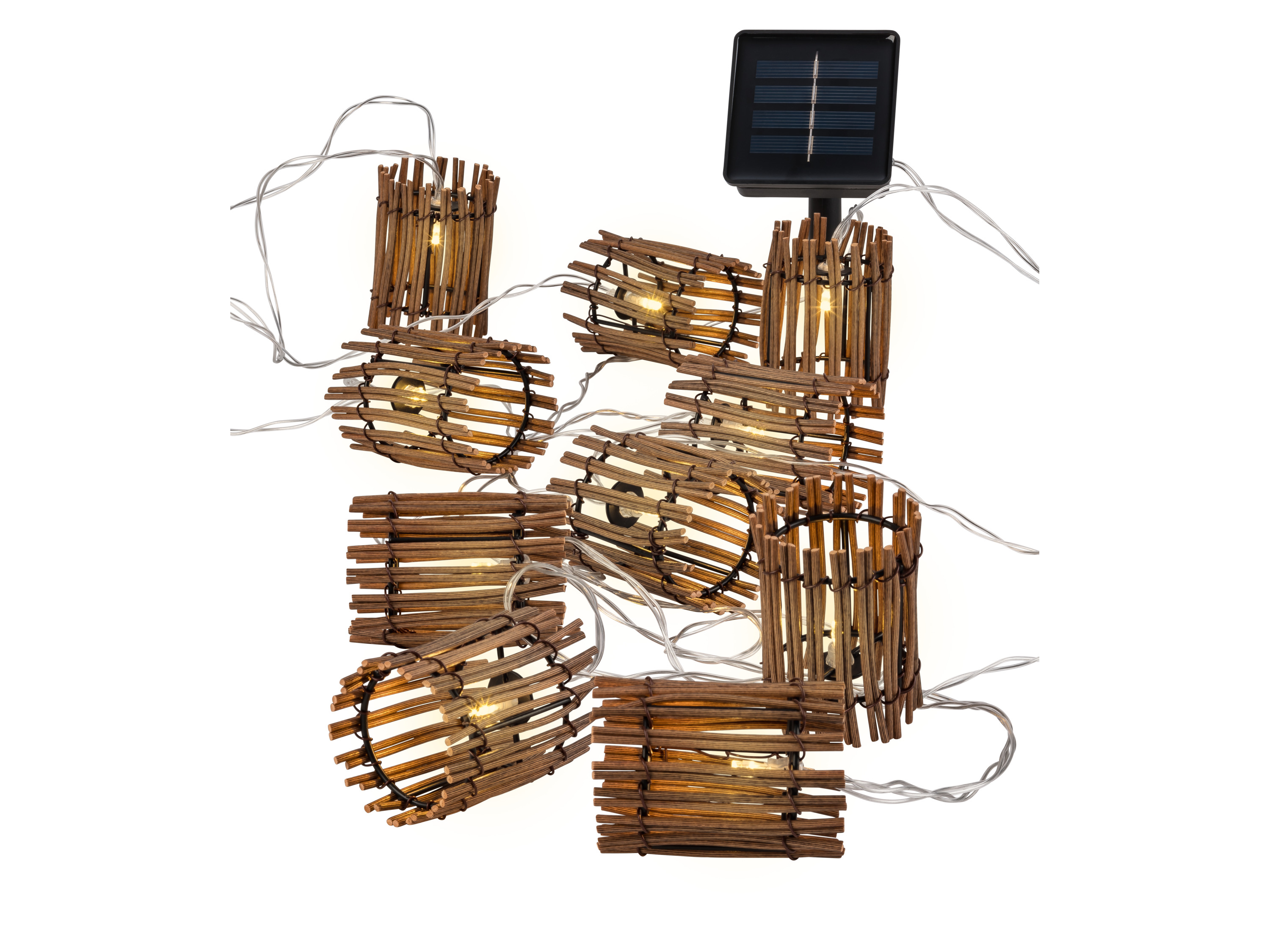 Livarno® Solární světelný řetěz (paralelní)