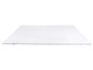 Bílý matrace s prošívanou horní částí