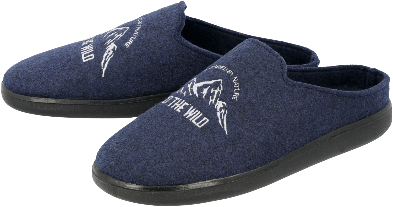 esmara® Pánská domácí obuv (navy modrá, 45)