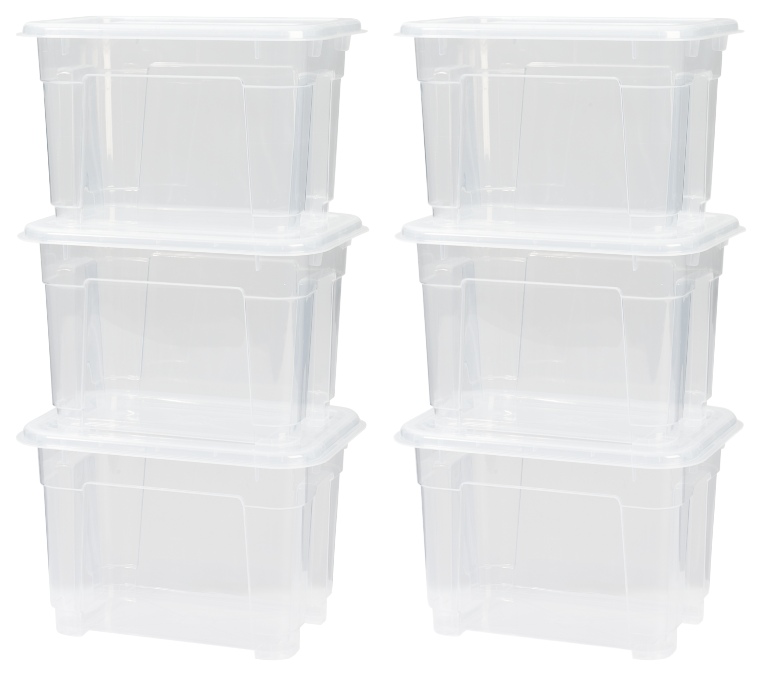 W5 Boxy s víkem (organizér do chladničky, 5 l)