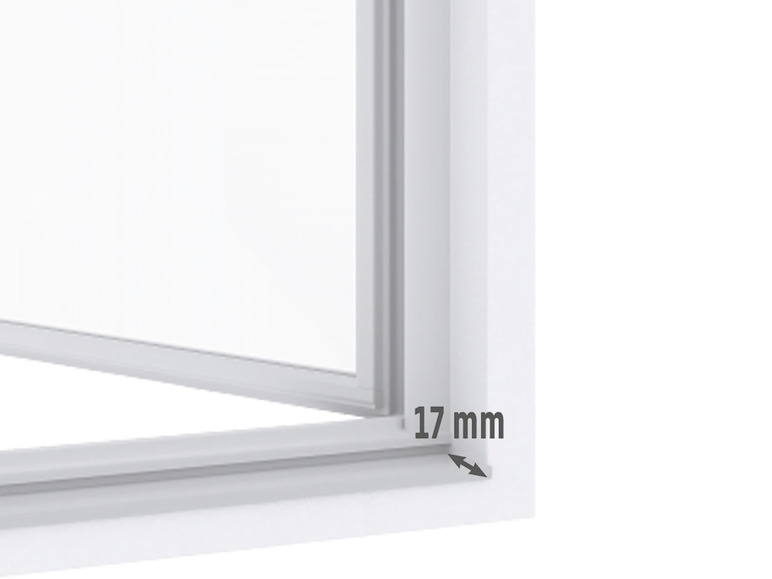  Zobrazit na celou obrazovku LIVARNO home Hliníkové posuvné dveře s ochranou proti hmyzu, 1,2 x 2,4 m - Obrázek 4