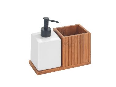Dávkovač saponátu s úložným prostorem »Mera«