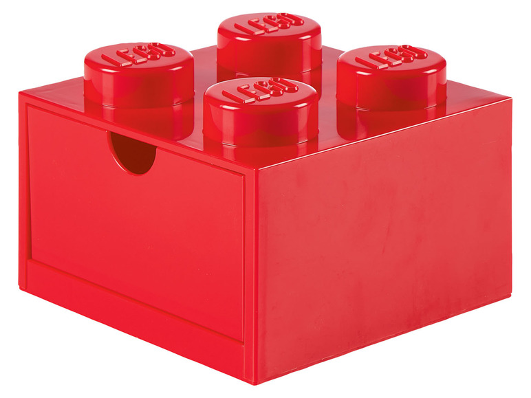  Zobrazit na celou obrazovku LEGO Zásuvka na psací stůl stavební kostka, 4 knoflíky - Obrázek 4
