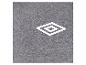 Šedé tričko s bílým logem Umbro.