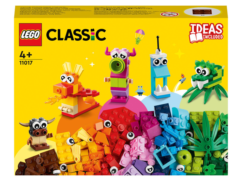  Zobrazit na celou obrazovku LEGO® Classic 11017 Kreativní příšery - Obrázek 1