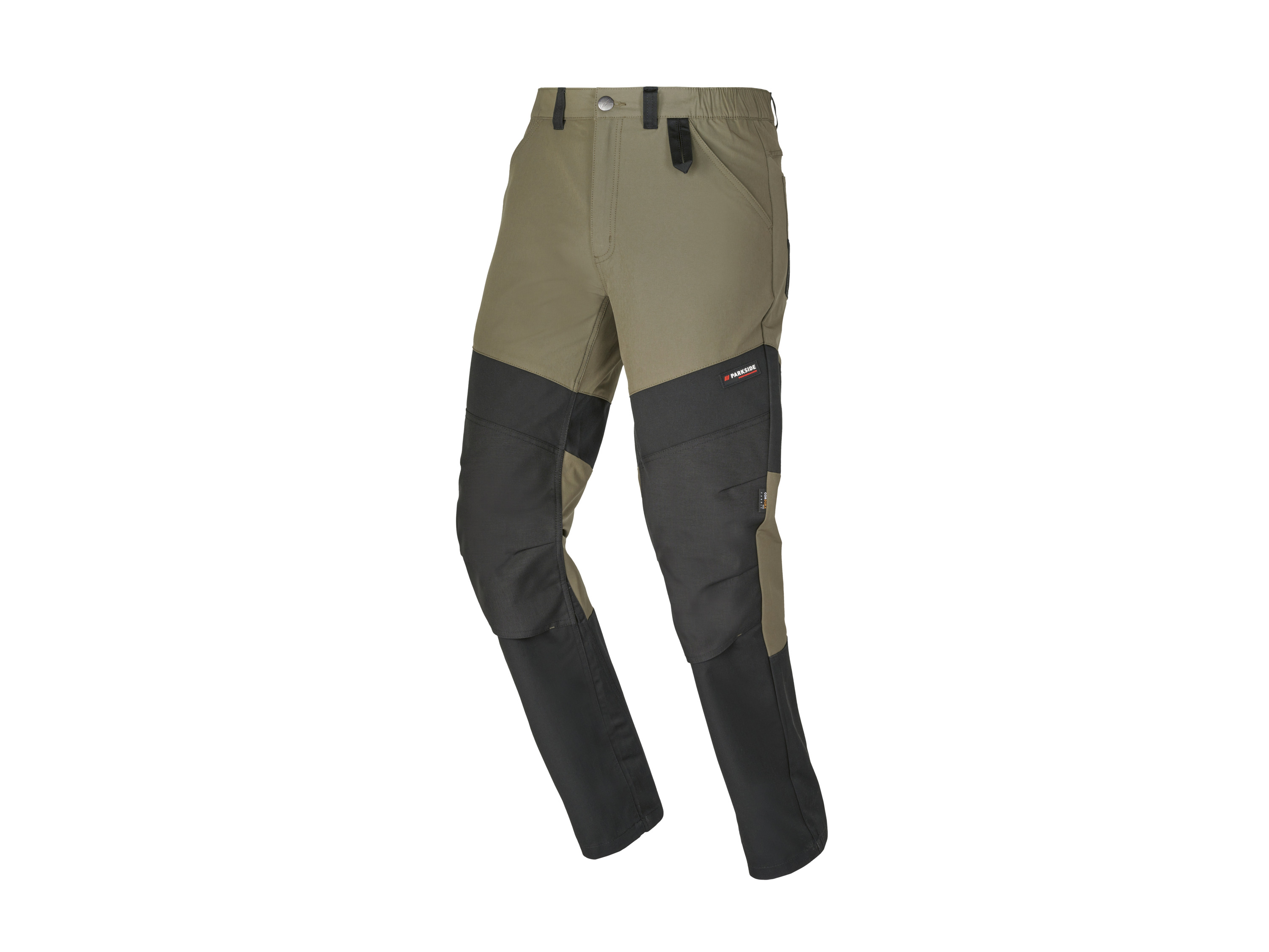 Parkside Performance® Pánské pracovní kalhoty (hnědá/černá, 52)