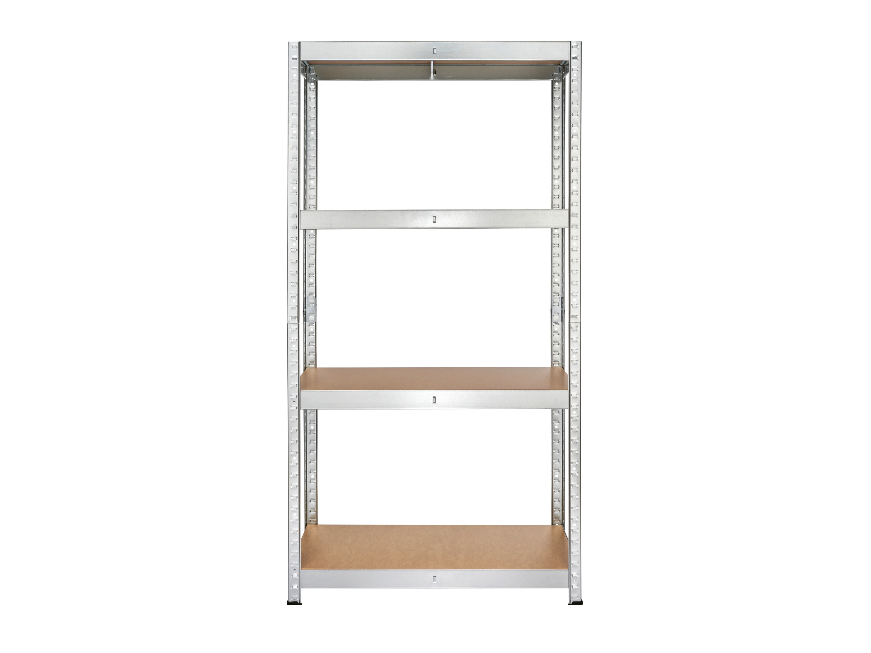 Parkside® Kovový regál se 4 policemi, 75 x 30 x 150 cm