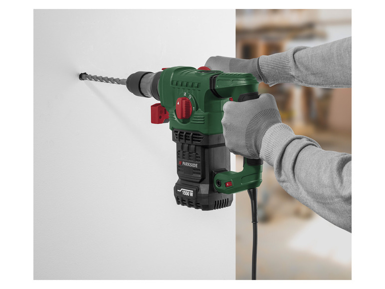  Zobrazit na celou obrazovku PARKSIDE® Vrtací a sekací kladivo PBH 1550 B2 - Obrázek 7