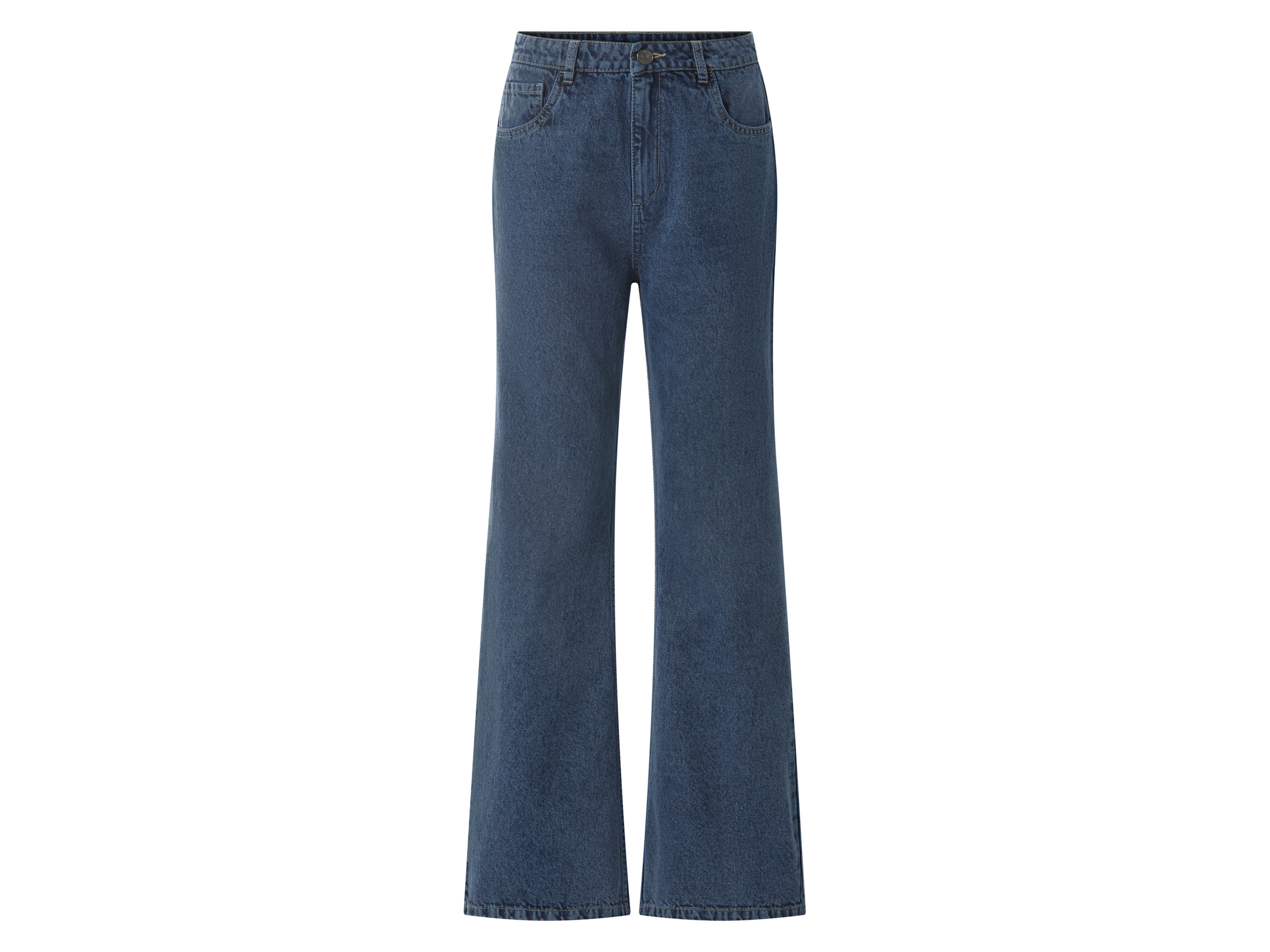 Esmara Kids Dívčí termo džíny "Flare Fit" (modrá, 134)