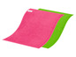 Dva mikrovláknové utěrky Vileda, růžová a zelená