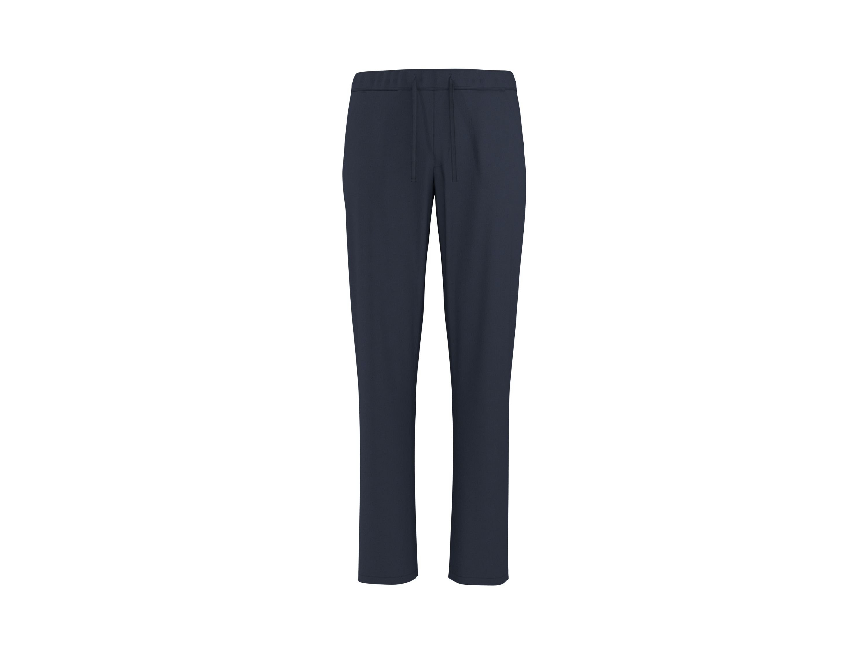 esmara Men Pánské kalhoty s podílem lnu "Straight Fit" (navy modrá, XXL (60/62))