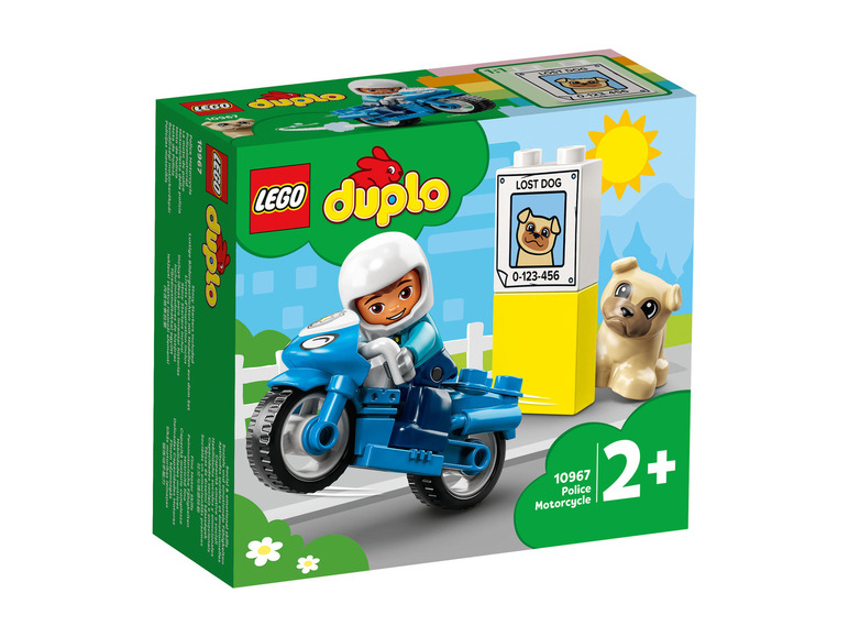  Zobrazit na celou obrazovku LEGO® DUPLO® 10967 Policejní motorka - Obrázek 1