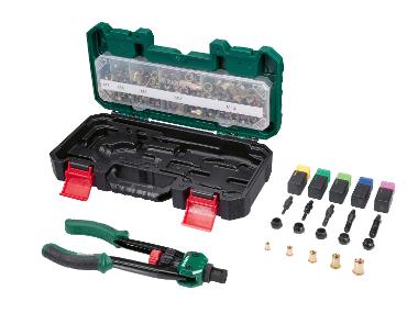PARKSIDE® Kleště na nýtovací matice s příslušenstvím, 151dílná sada