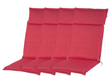 Sada potahů na křeslo Houston, 120 x 50 x 4 cm, 4dílná, růžová