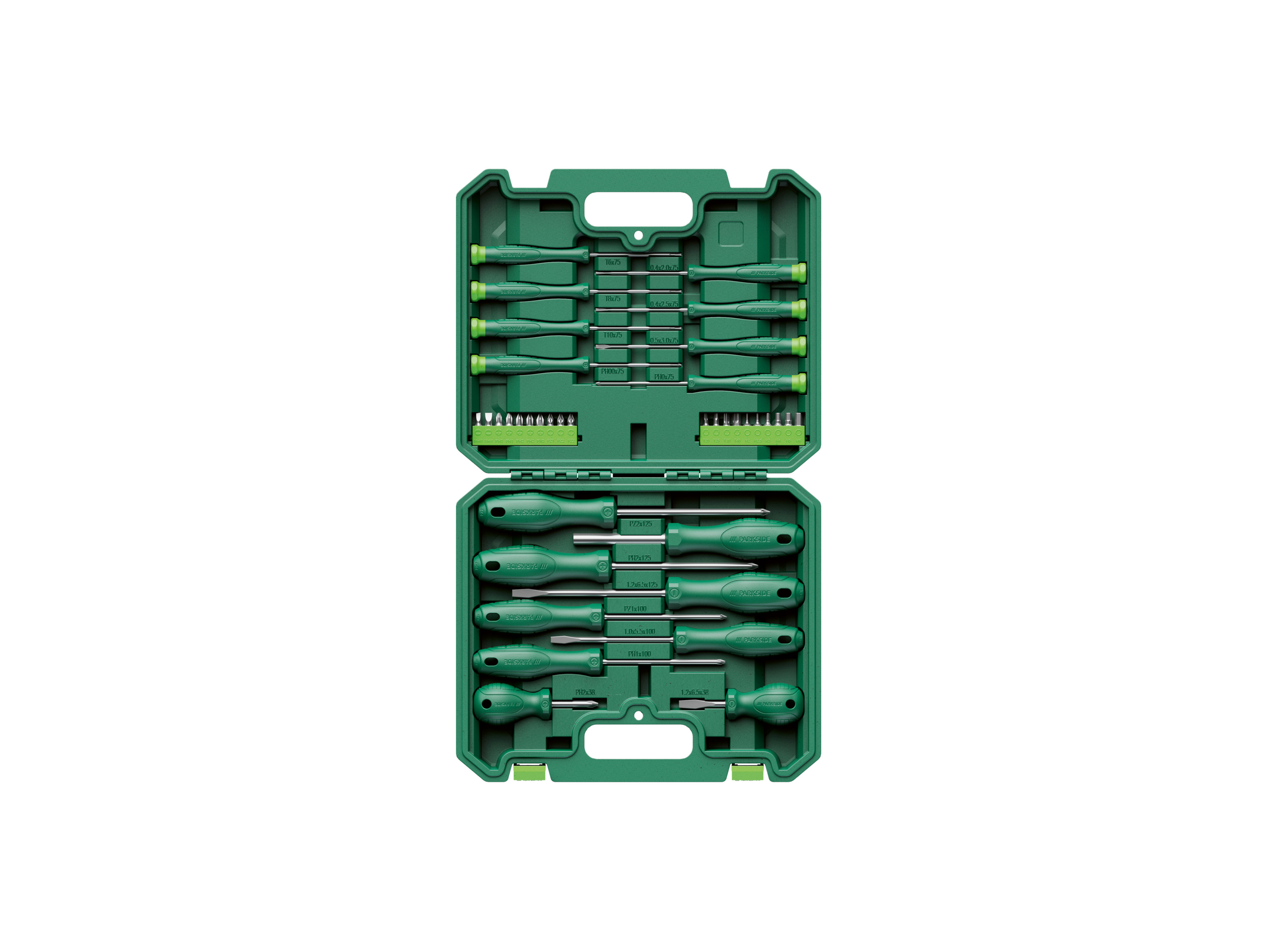 Parkside® Sada šroubováků a bitů, 37dílná