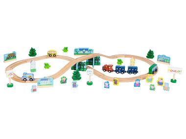 Dřevěná železnice Prasátko Peppa