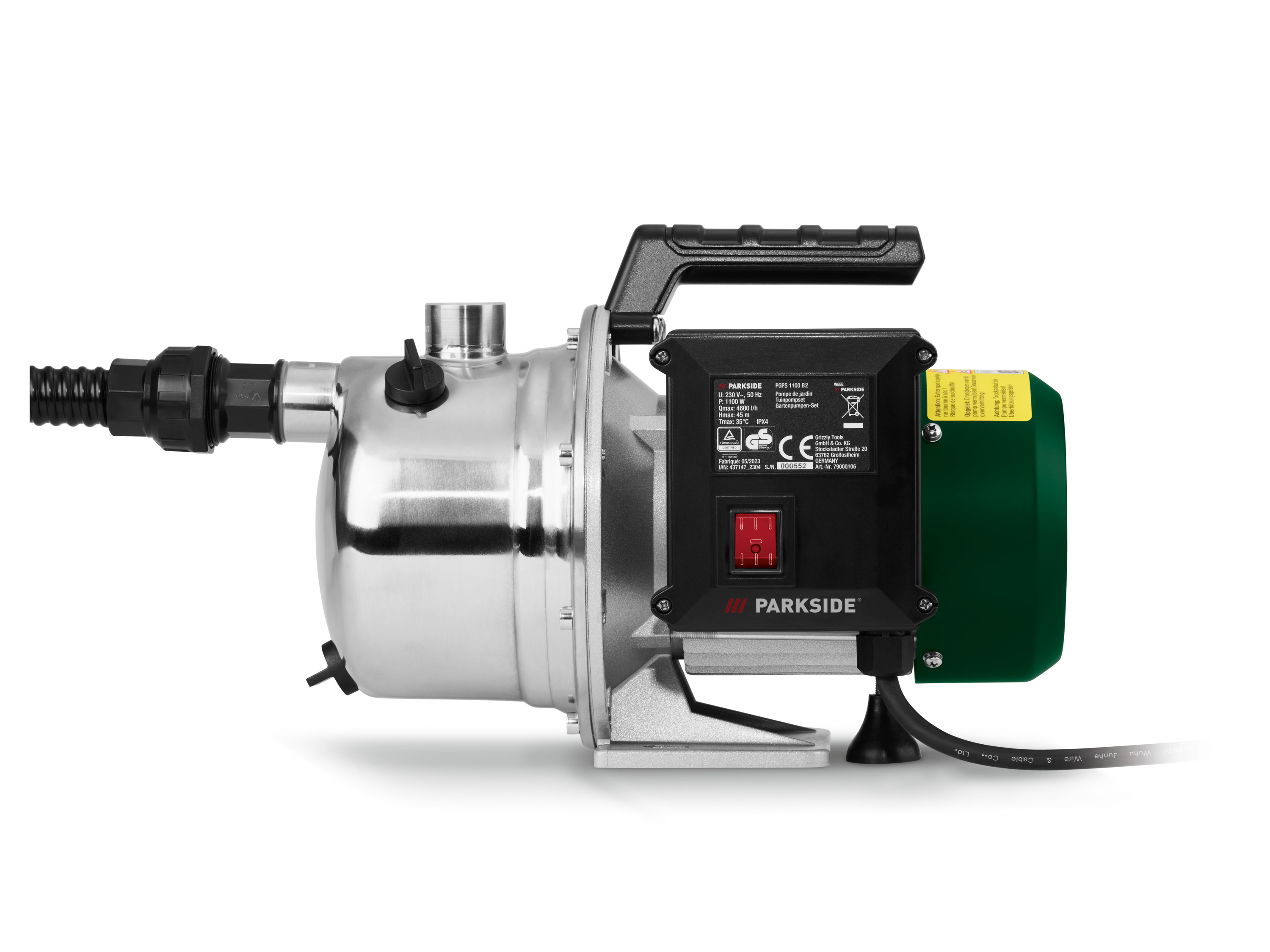 PARKSIDE® Sada zahradního čerpadla PGPS 1100 B2