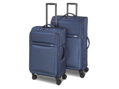 TOPMOVE® Sada cestovních kufrů 69 l + 108 l, modrá