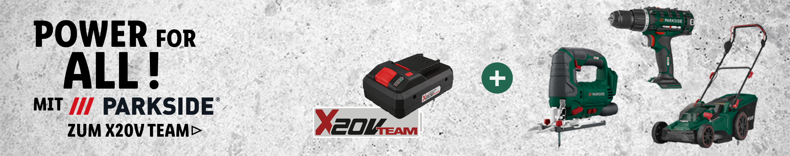 PARKSIDE® 20 V rodina