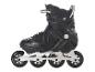 Černé inline brusle Powerslide se sponou.