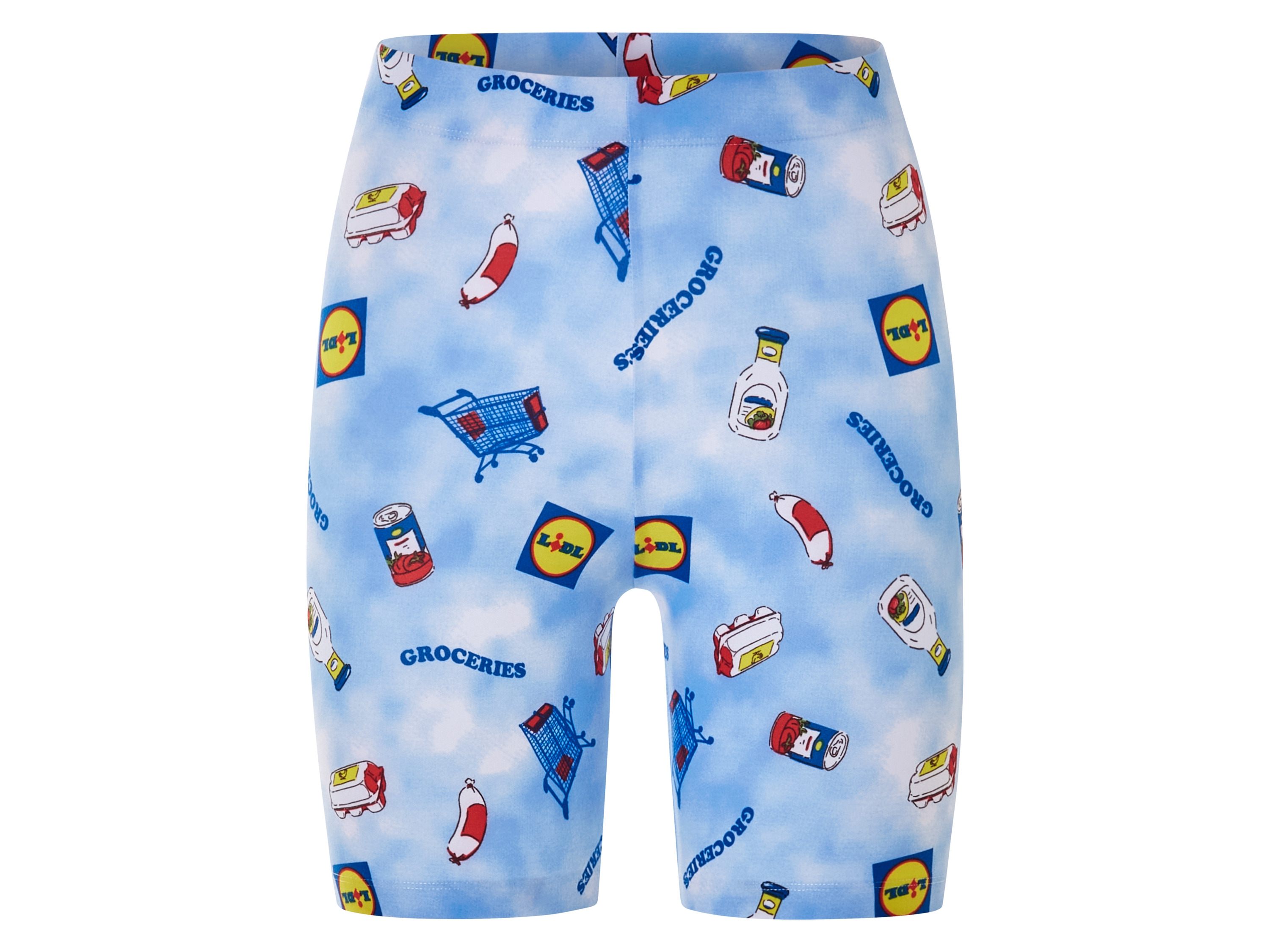 Dámské kraťasy Lidl "Biker" (modrá, M(40/42))