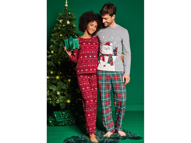  Zobrazit na celou obrazovku LIVERGY® Pánské vánoční pyžamo - Obrázek 15