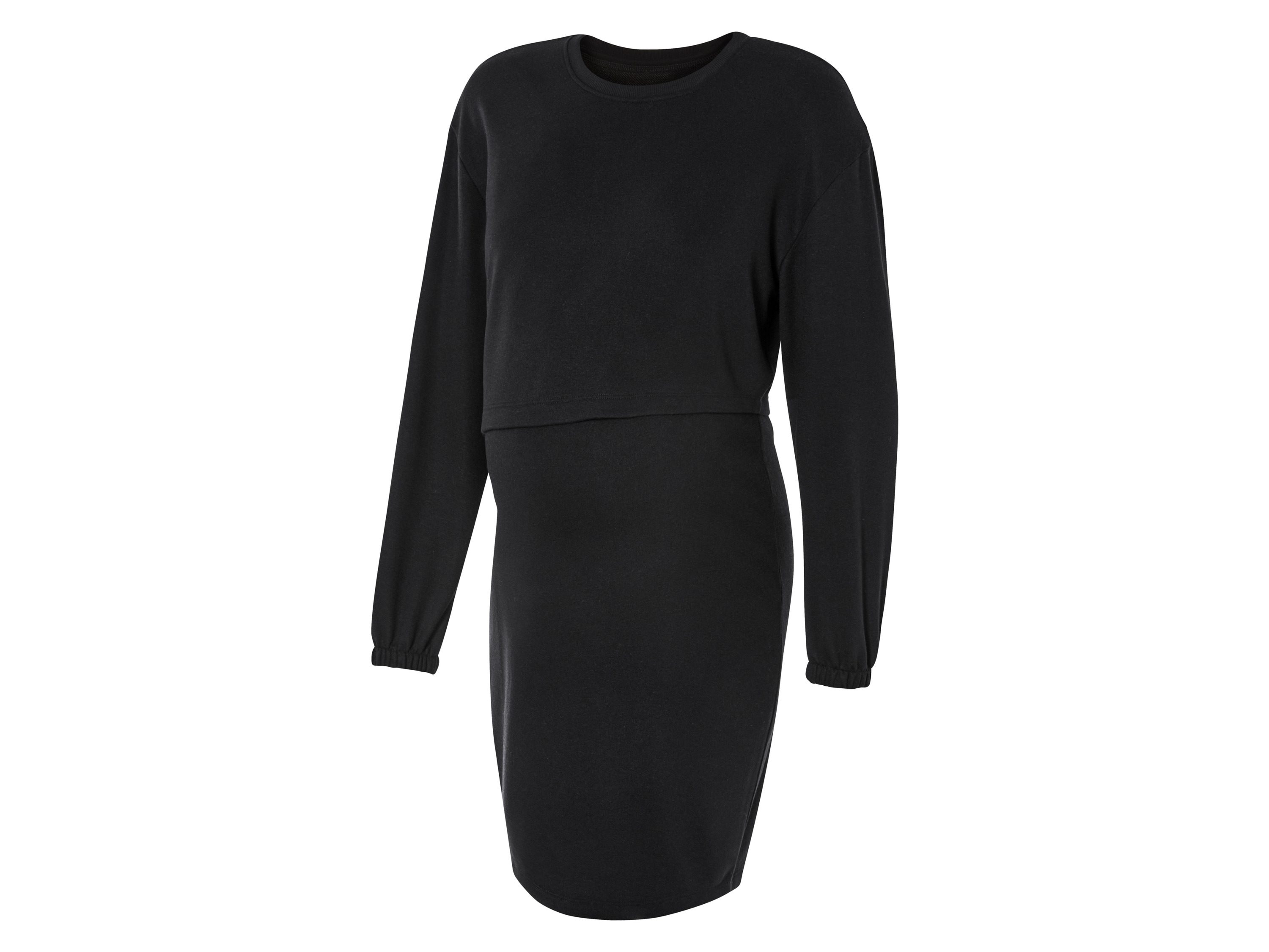 esmara® Dámské těhotenské šaty (XL (48/50), černá)