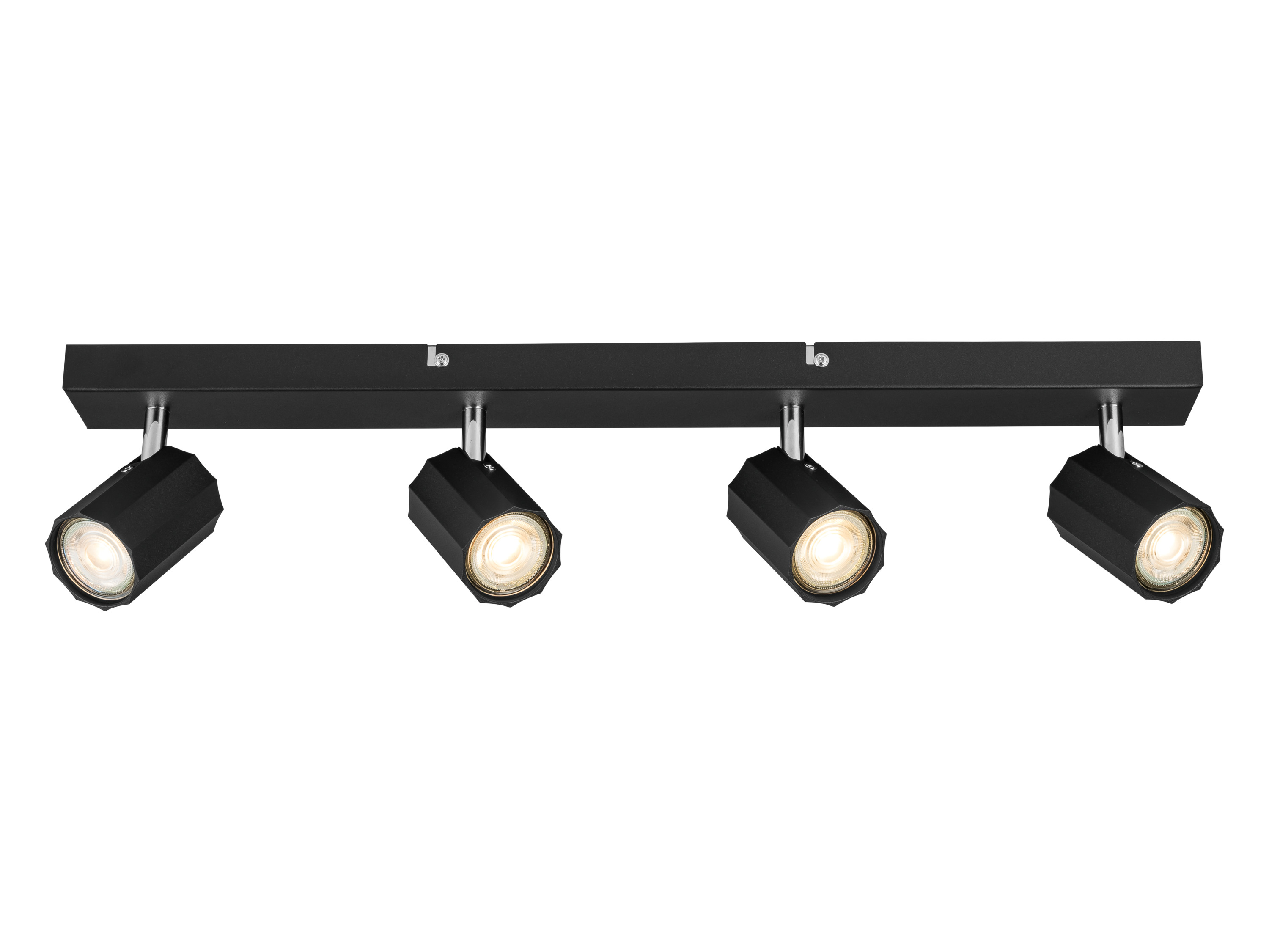 Livarno home Stropní / Nástěnné LED svítidlo Theia (stropní svítidlo kolejnicové/černá)