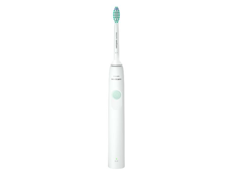 Elektrický zubní kartáček Philips Sonicare, bílý model.