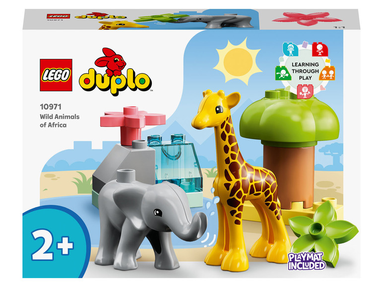  Zobrazit na celou obrazovku LEGO® DUPLO® 10971 Divoká zvířata Afriky - Obrázek 1