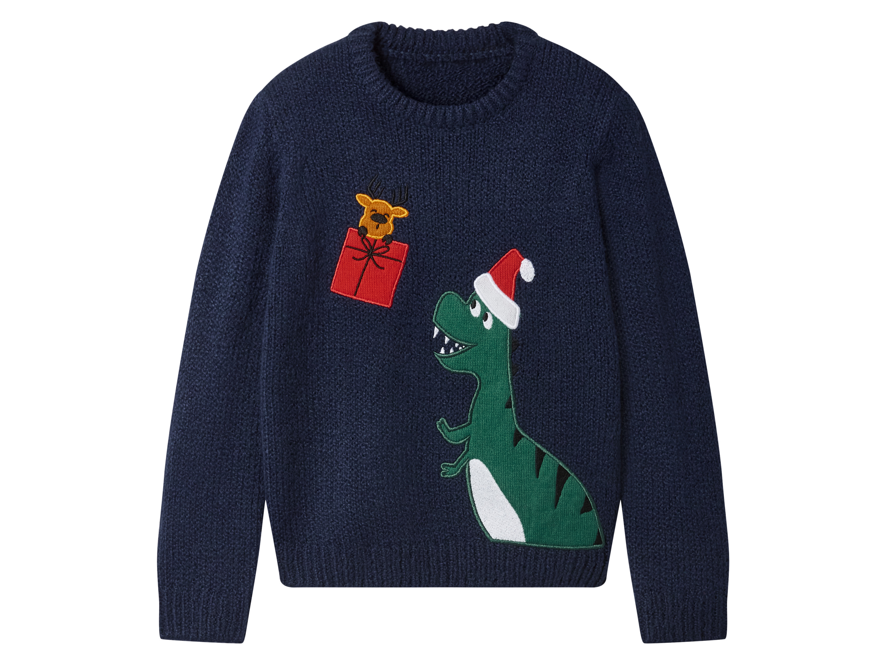 lupilu® Chlapecký vánoční svetr (navy modrá, 110/116)