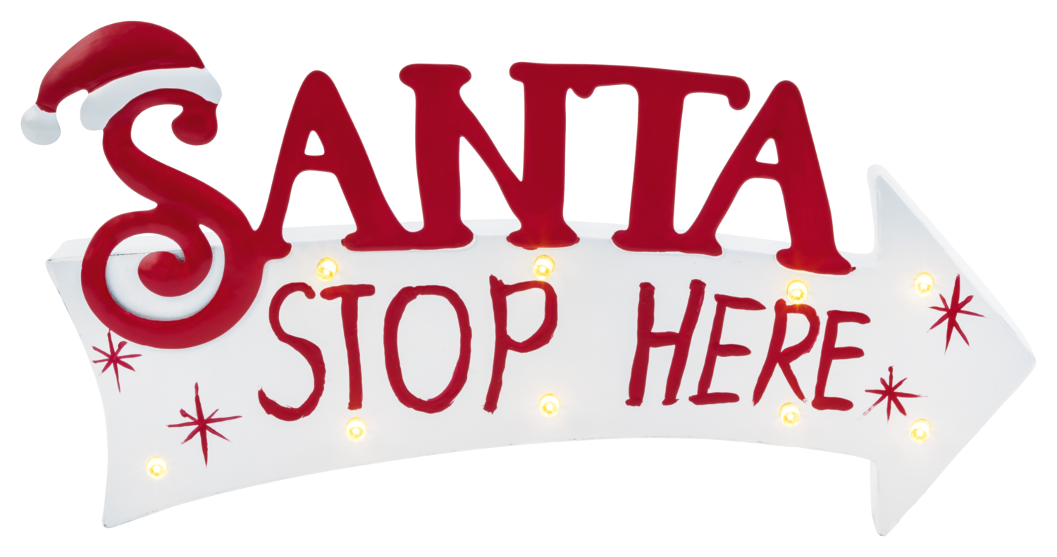 Livarno® Vánoční LED dekorace (Santa Schild)