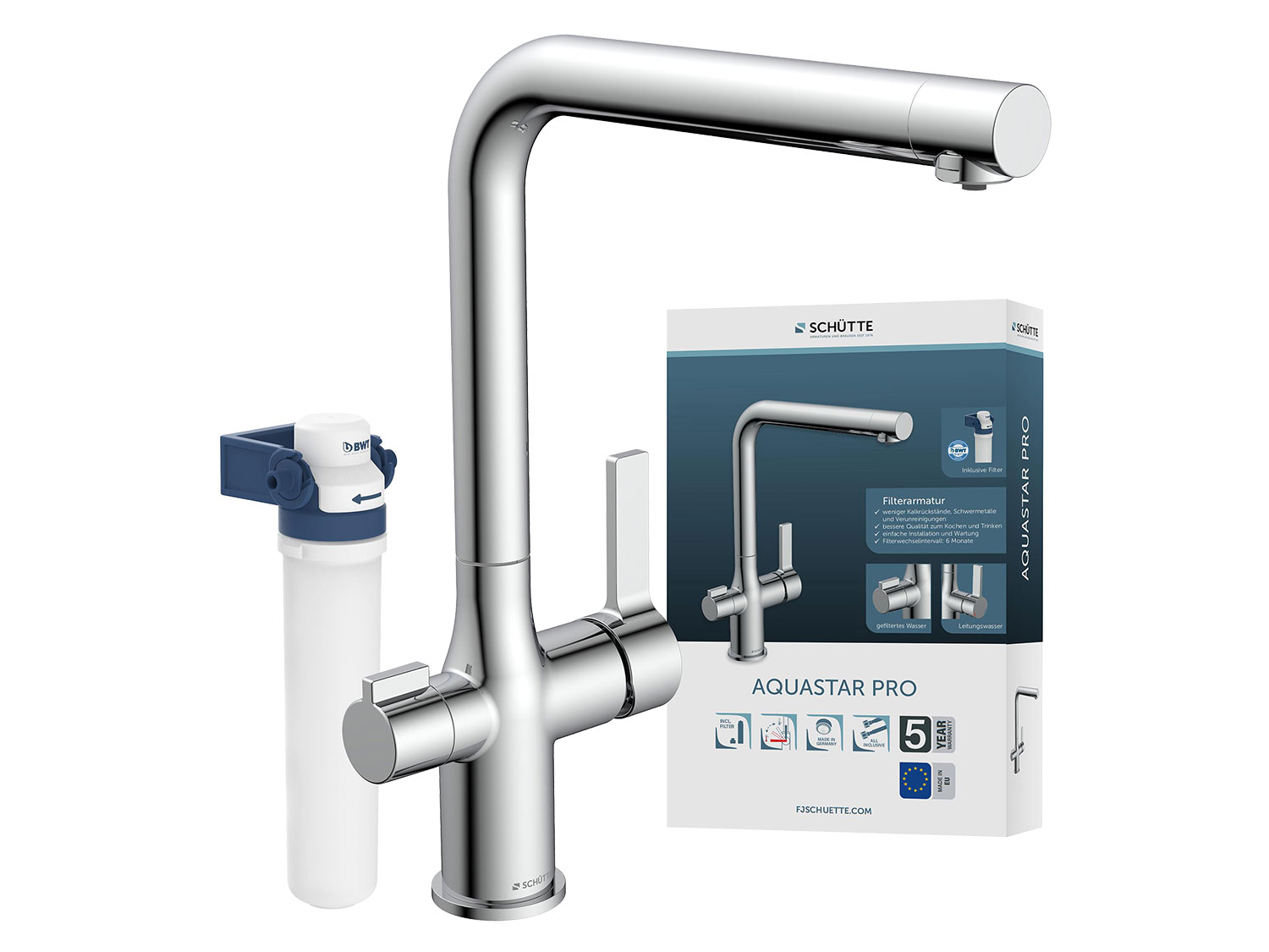 Schütte Kuchyňská baterie s filtrem Aquastar Pro (chrom)