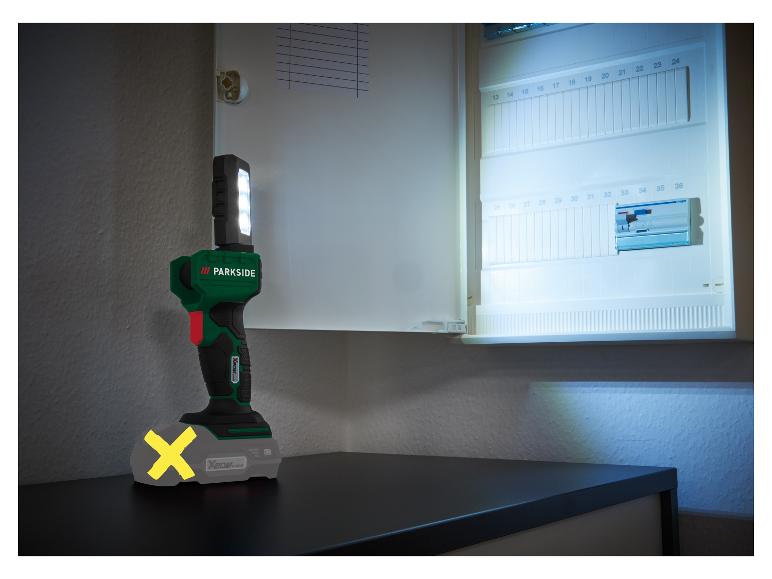  Zobrazit na celou obrazovku Aku ruční LED reflektor PLHLA 20-Li C1, Smart 4 Ah - Obrázek 2