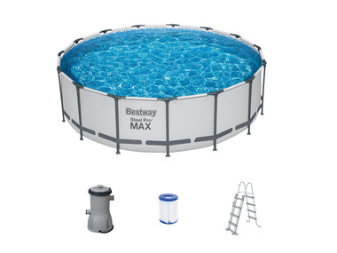 Bestway Bazén Steel ProMAX™ s filtračním zařízením a schůdky, Ø 4,57 x 1,22 m