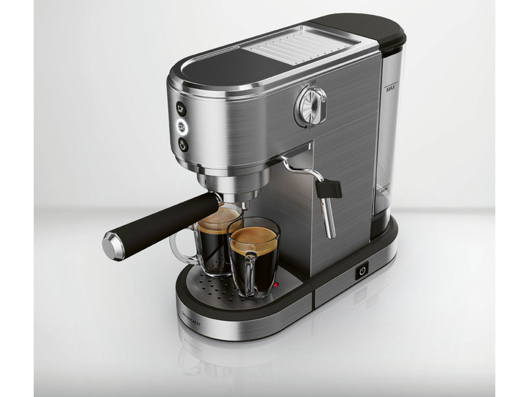  Zobrazit na celou obrazovku SILVERCREST® Espresso pákový kávovar Slim SSMS 1350 B2 - Obrázek 4