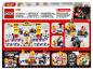 Krabice sady LEGO Mario Kart s postavičkami a vozidly, plus závodní dráha.