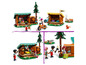Lego Friends sada se dvěma chatrčemi, ohněm a koly
