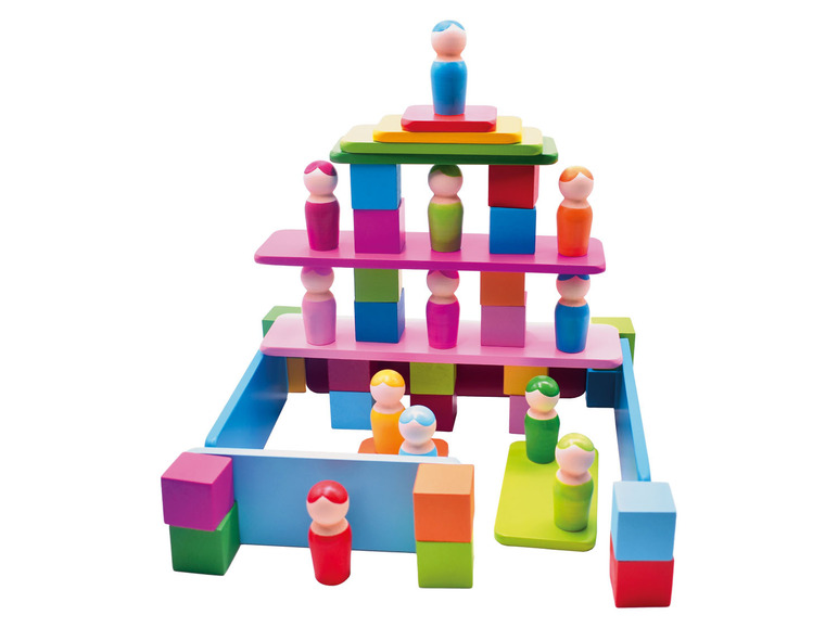  Zobrazit na celou obrazovku Playtive Dřevěná výuková hra Montessori, velká - Obrázek 14