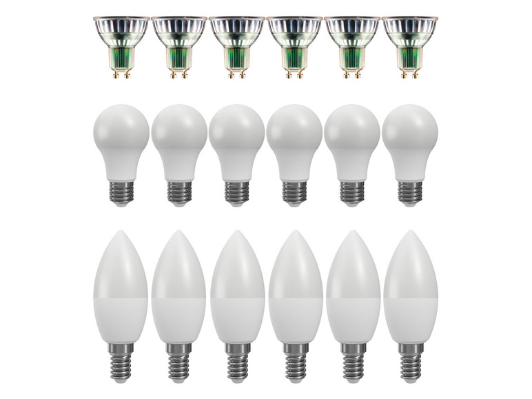  Zobrazit na celou obrazovku LIVARNO home LED žárovka, 6 kusů - Obrázek 1