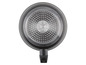 Spodní strana černé pánve Russell Hobbs s indukčním dnem.