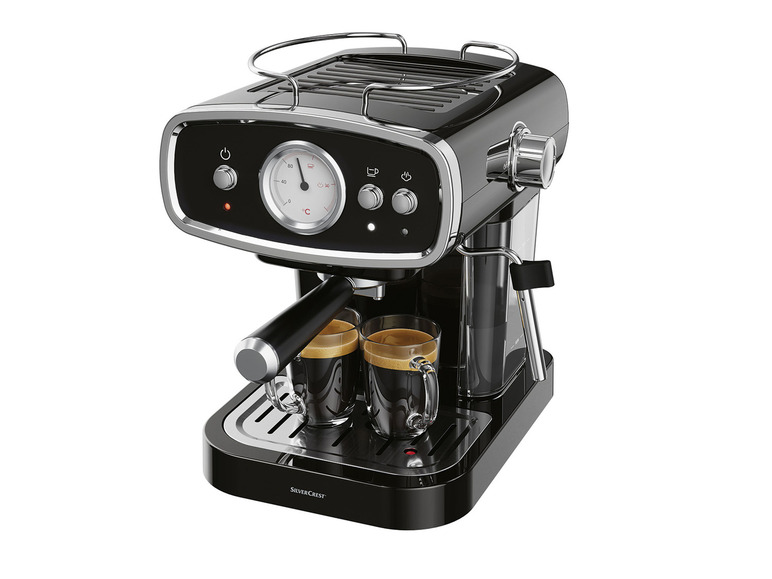  Zobrazit na celou obrazovku SILVERCREST® KITCHEN TOOLS Espresso kávovar SEM 1050 A2, černá - Obrázek 3