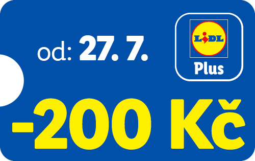 Od 27.7. -200 Kč