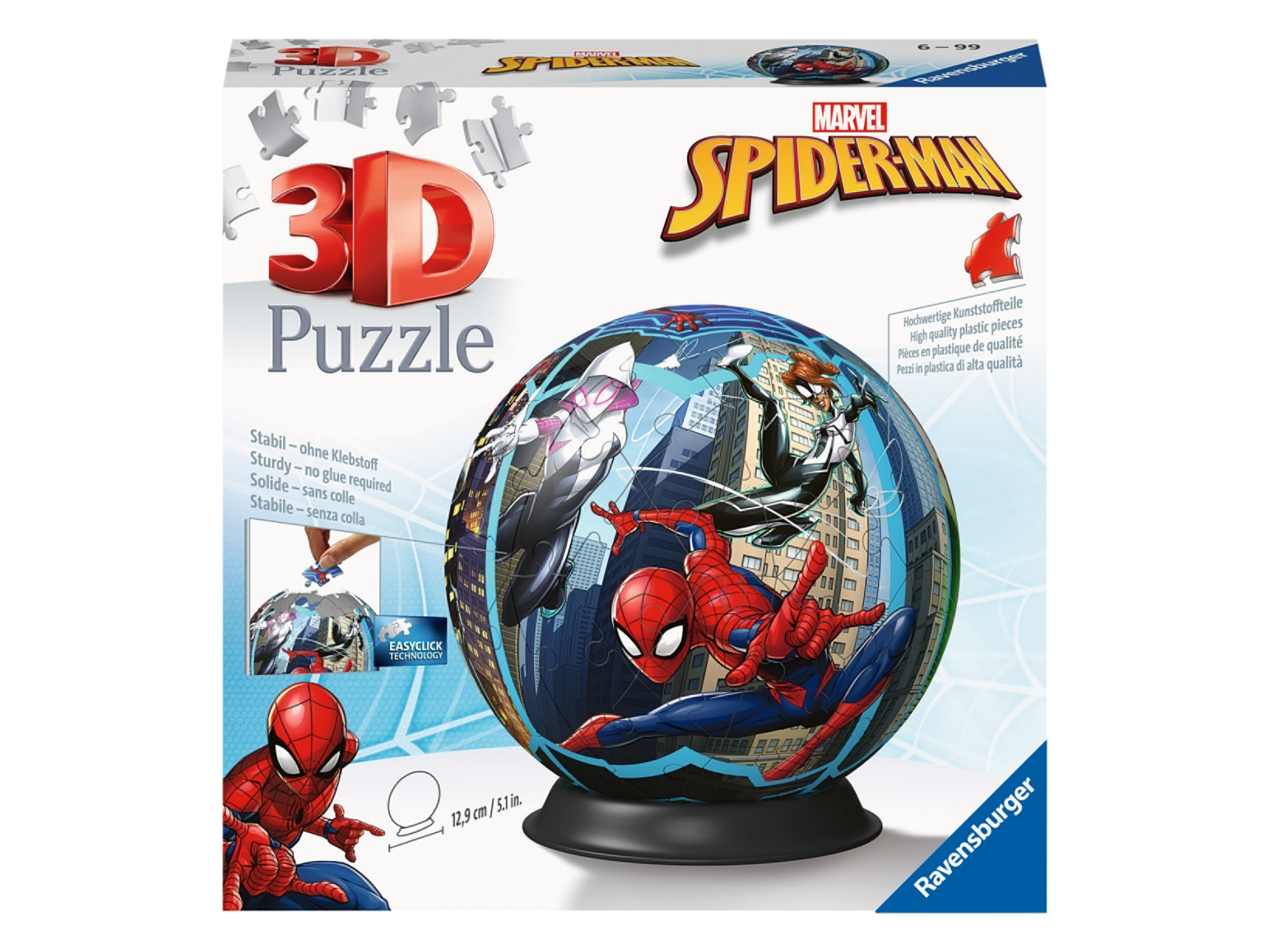 Puzzle-Ball Spiderman 72 dílků