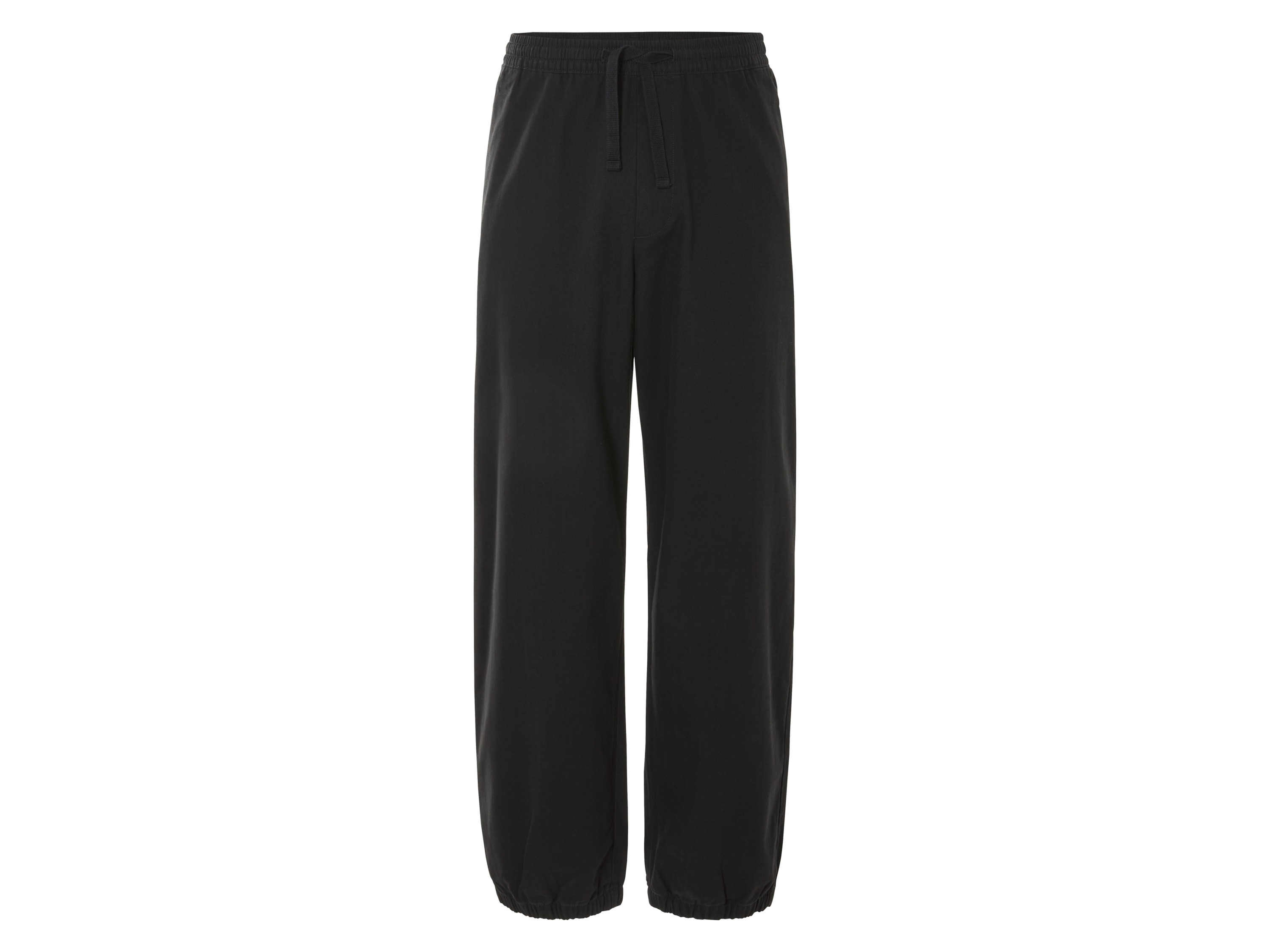 Livergy® Pánské padákové kalhoty "Relaxed Fit" (L (52/54), černá)