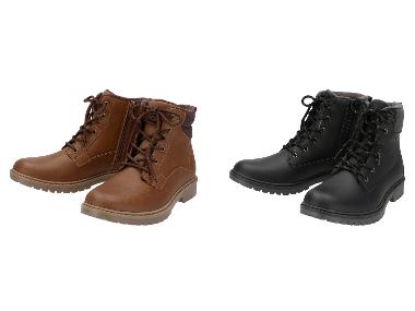 esmara® Pánská kožená kotníková obuv