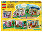 LEGO Animal Crossing sada s domečky Toma Nooka a Cranny & Rosie.
