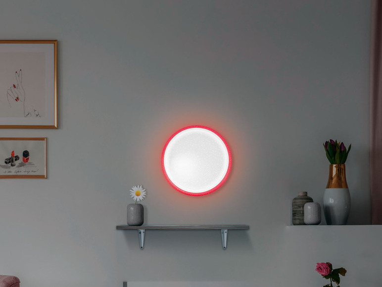  Zobrazit na celou obrazovku LIVARNO home Stropní LED svítidlo s barevným dekorativním světlem - Obrázek 14