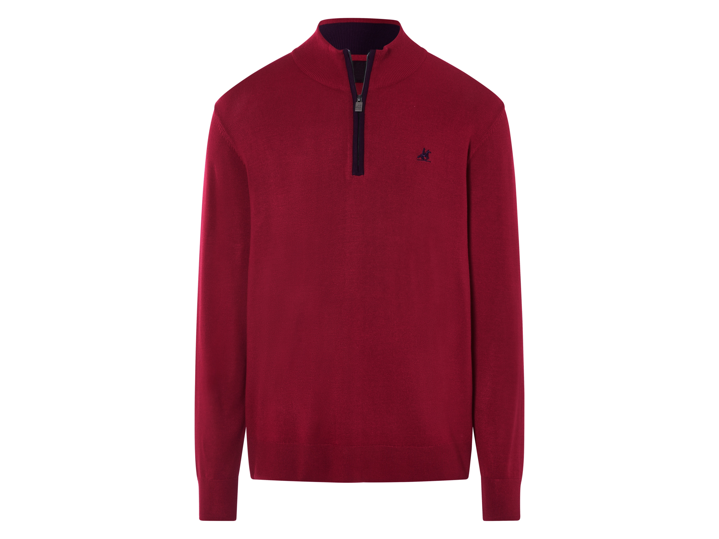 Livergy® Pánský pletený svetr (červená, L (52/54))