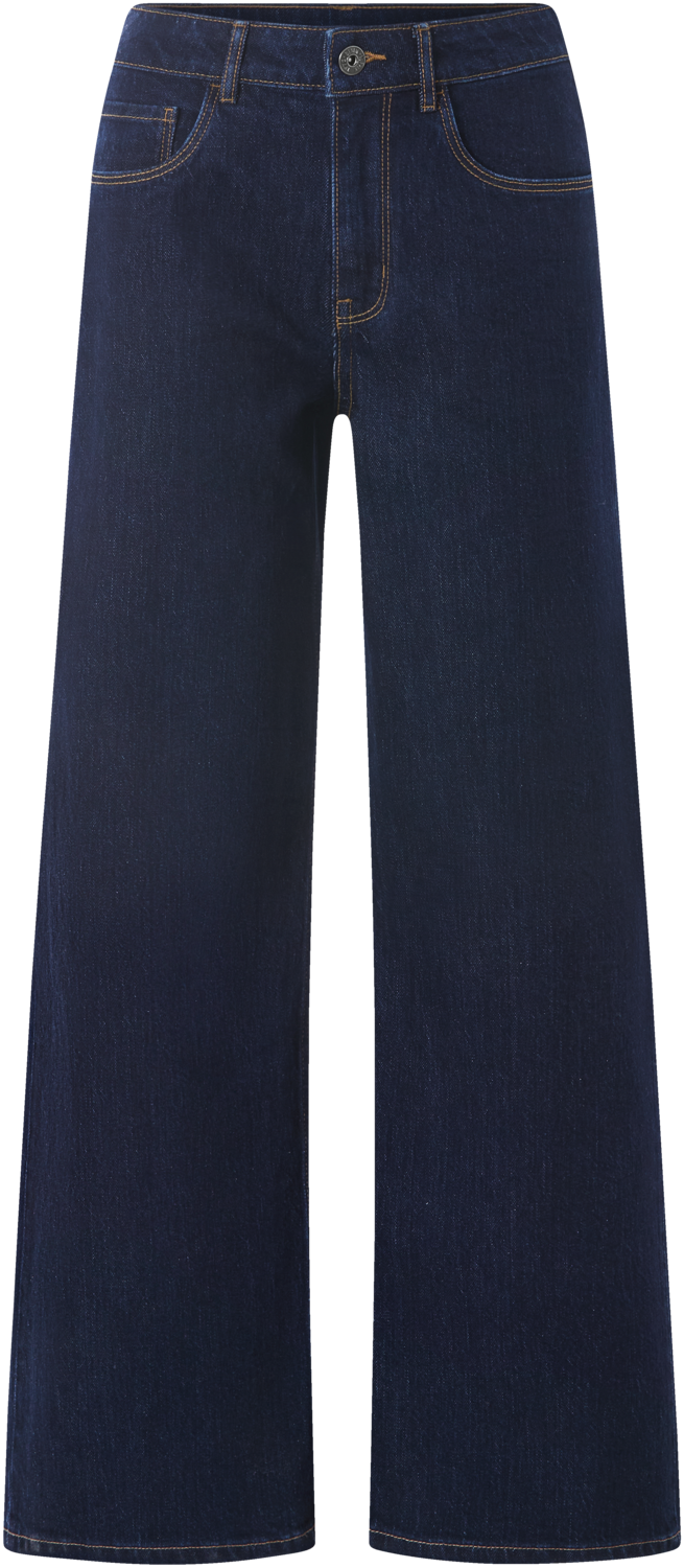 Esmara® Dámské džíny "Wide Leg" (tmavě modrá, 36)